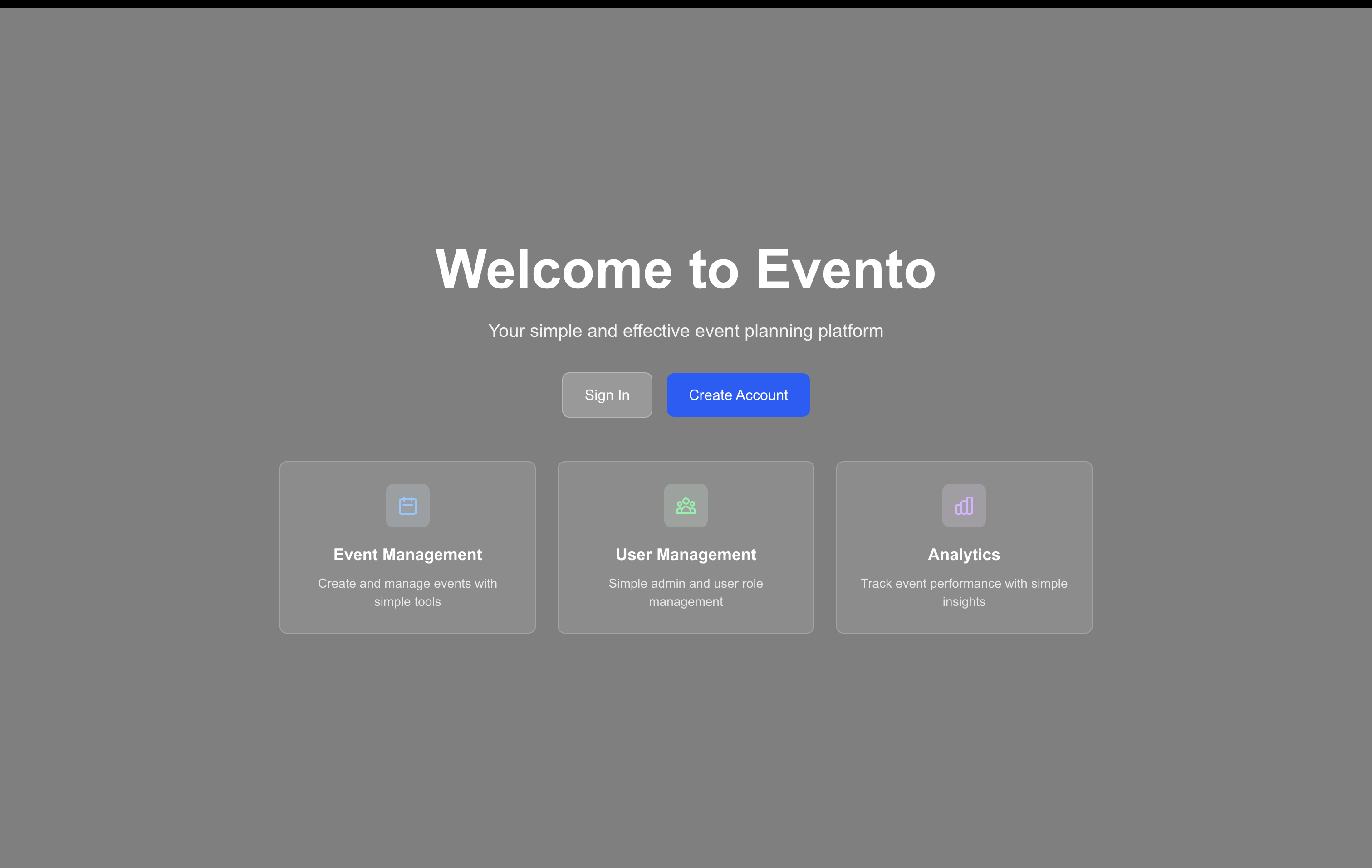 Event Scheduler Web Application